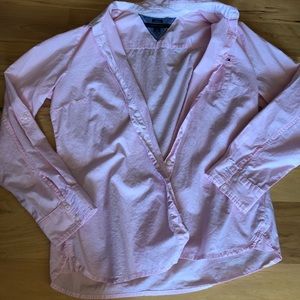 Light pink long sleeved blouse